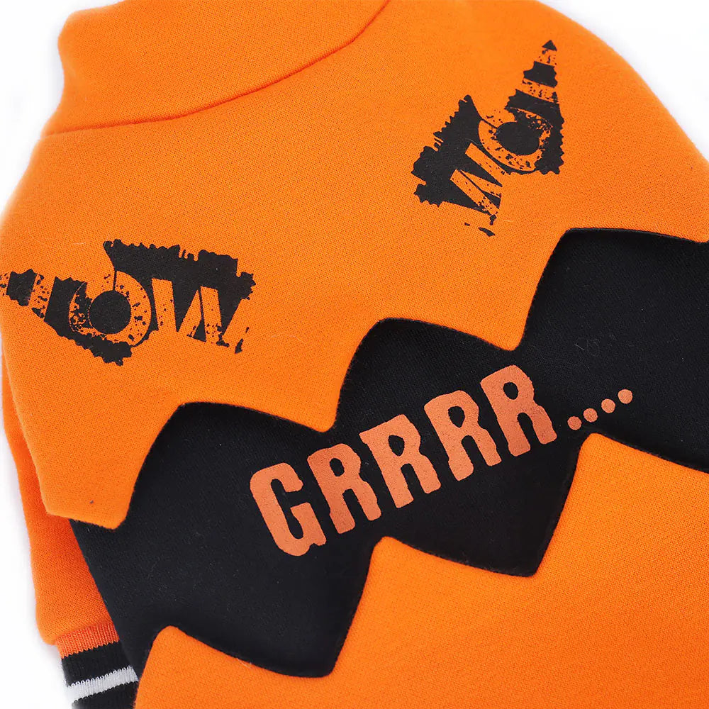 HOOPET Halloween Pumpkin Hoodie for Small Dogs