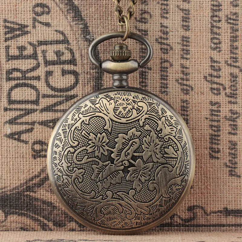 Halloween Themed Pumpkin Jack Retro Pocket Watch