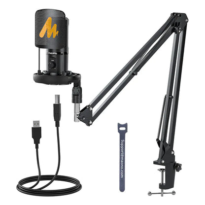 Maono PM461T USB Condenser Microphone for Streaming