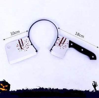 Halloween Cosplay Toy Headbands with Realistic Props
