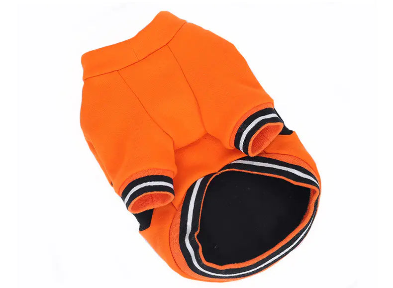 HOOPET Halloween Pumpkin Hoodie for Small Dogs