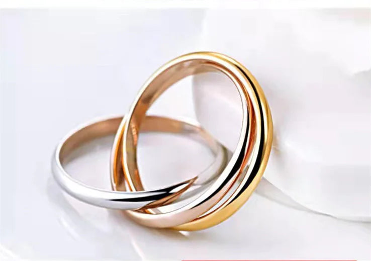 Titanium Steel Three-Ring