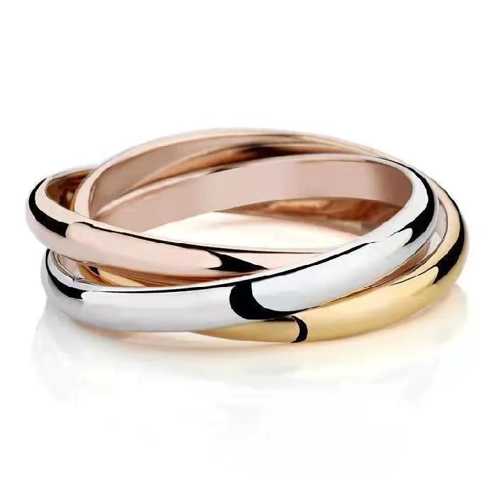 Titanium Steel Three-Ring