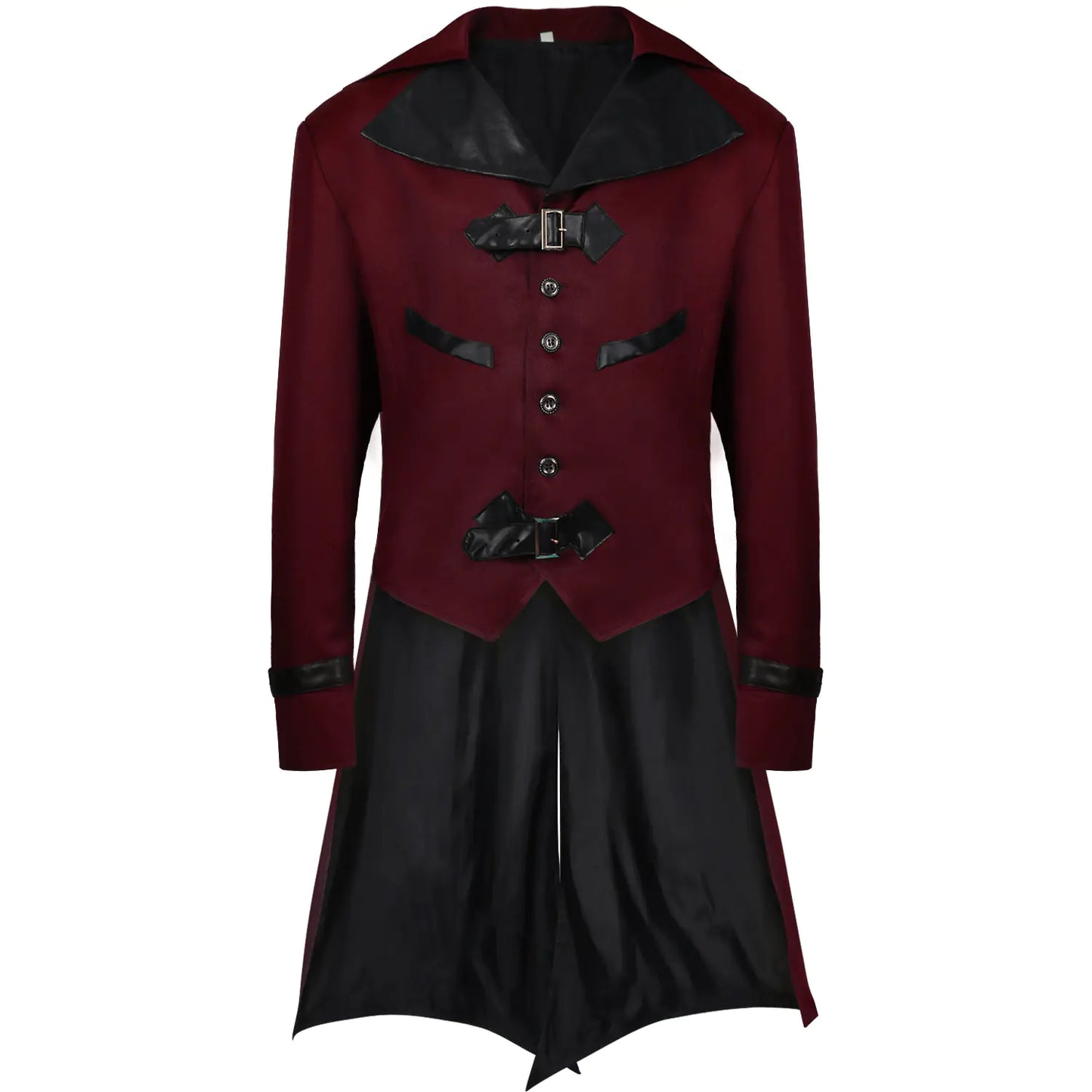 Halloween Dovetail Punk Gothic Style Coat
