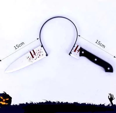 Halloween Cosplay Toy Headbands with Realistic Props
