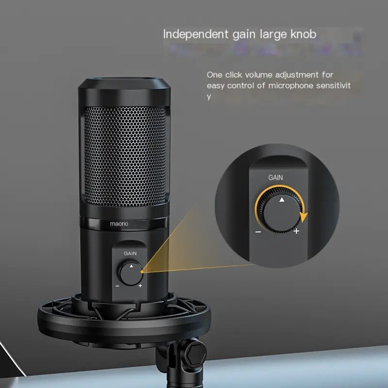 Maono PM461T USB Condenser Microphone for Streaming