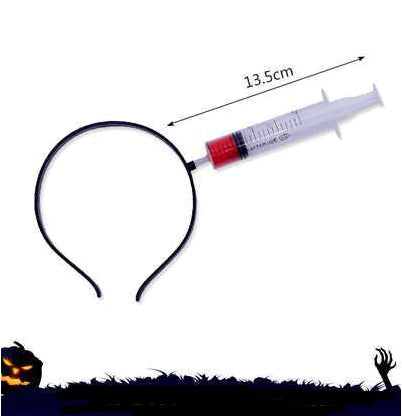 Halloween Cosplay Toy Headbands with Realistic Props