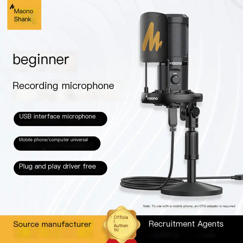 Maono PM461T USB Condenser Microphone for Streaming
