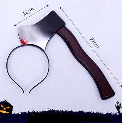 Halloween Cosplay Toy Headbands with Realistic Props